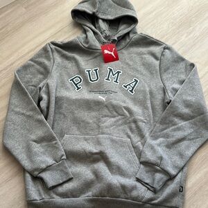 PUMA Gray Men's Hoodie